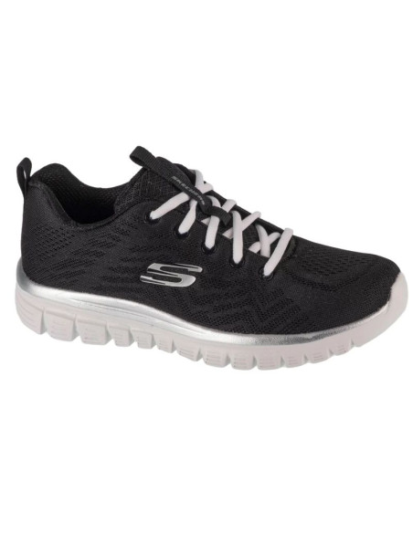 Skechers graceful - get connected 12615-bkw czarne 36