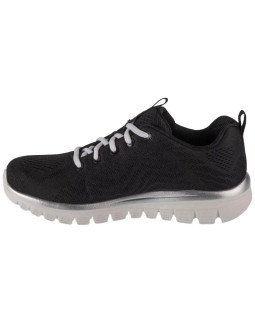Skechers graceful - get connected 12615-bkw czarne 36 2