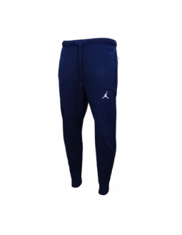 Spodnie sportowe męskie granatowe air jordan dri-fit training fleece - dq7890-419
