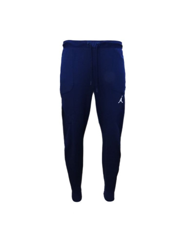 Spodnie sportowe męskie granatowe air jordan dri-fit training fleece - dq7890-419