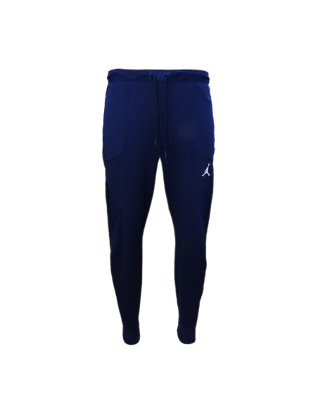 Spodnie sportowe męskie granatowe air jordan dri-fit training fleece - dq7890-419