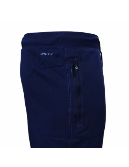 Spodnie sportowe męskie granatowe air jordan dri-fit training fleece - dq7890-419