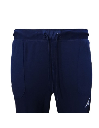 Spodnie sportowe męskie granatowe air jordan dri-fit training fleece - dq7890-419