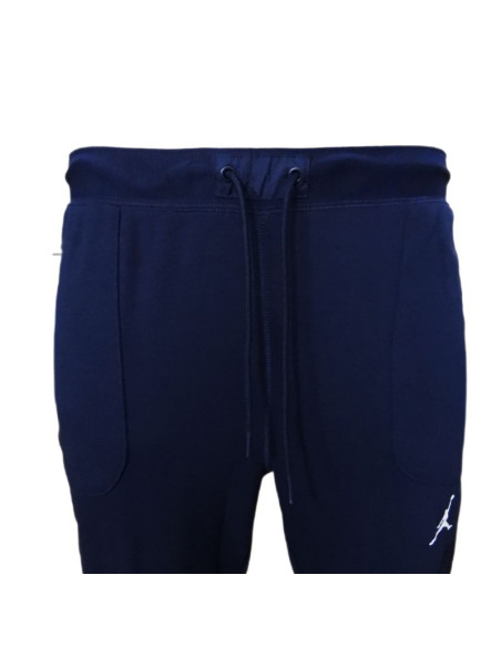 Spodnie sportowe męskie granatowe air jordan dri-fit training fleece - dq7890-419