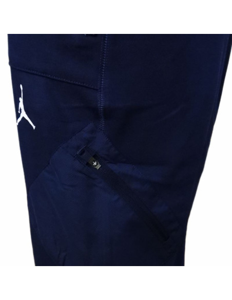 Spodnie sportowe męskie granatowe air jordan dri-fit training fleece - dq7890-419