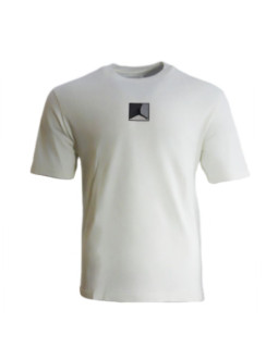 Koszulka męska air jordan brooklyn crew t-shirt biała - hq8942-133