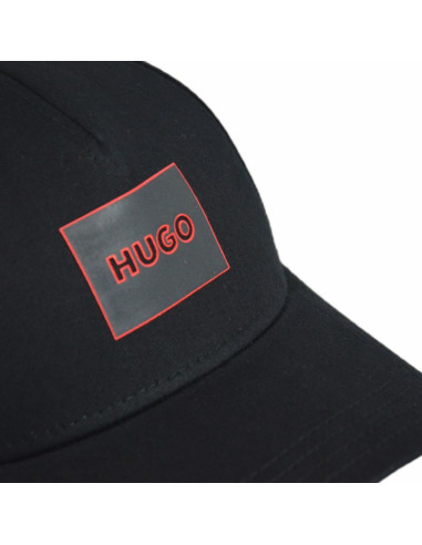 Czapka z daszkiem bejsbolówka hugo boss jude-pl black - 50506053-001