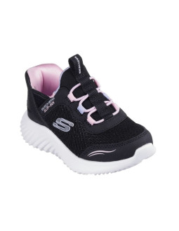 Skechers slip-ins bounder - simple cute 303585l-blk black