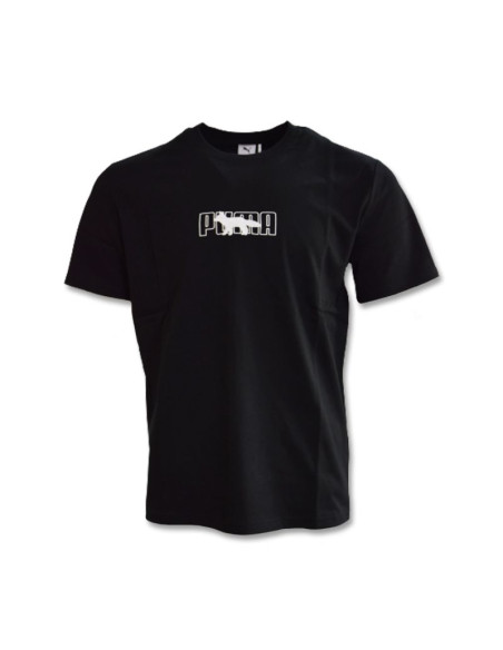 Koszulka puma x maison kitsune oversized t-shirt - 530434-01