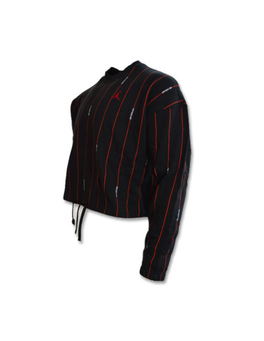 Bluza air jordan essential fleece top wmns black/varsity red - dj2623-010