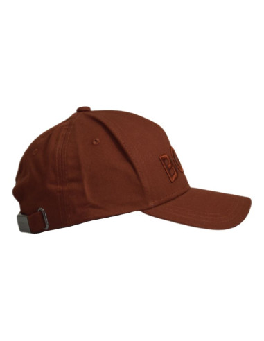 Czapka z daszkiem bejsbolówka hugo boss medium brown sevile brązowa - 50483178-211