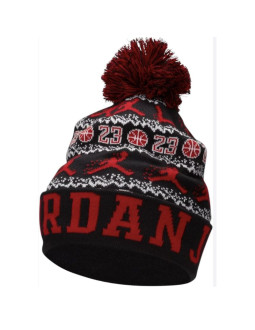 Czapka zimowa z pomponem air jordan peak unisex - fn4673-010