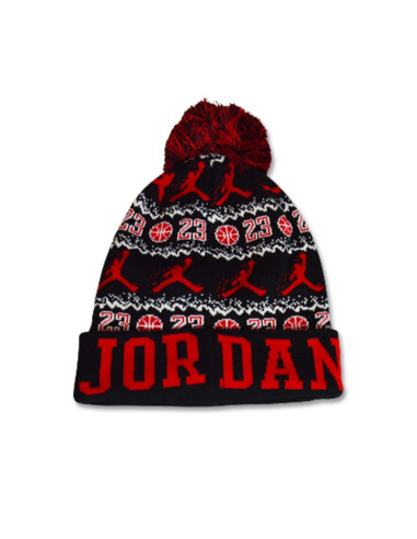 Czapka zimowa z pomponem air jordan peak unisex - fn4673-010