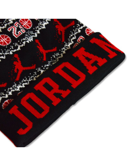 Czapka zimowa z pomponem air jordan peak unisex - fn4673-010