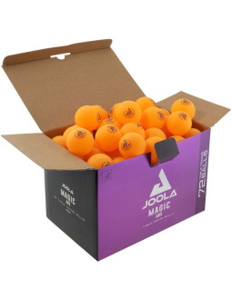 Piłeczki do tenisa stołowego joola magic abs 72szt pomarańczowe 2