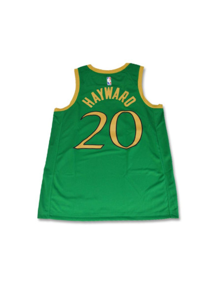 Koszulka nike boston celtics swingman jersey gordon hayward city edition - av4624-312