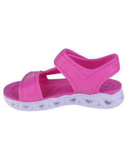 Skechers heart lights sandal - always flashy 308045l-pnk różowe 34 2
