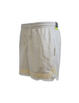 Spodenki nike standard issue swoosh fly shorts wmns birch heather/pale ivory - cz7217-051 2