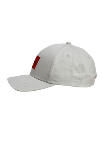 Czapka z daszkiem bejsbolówka hugo boss baseball x 581-rl szara - 50492745-050