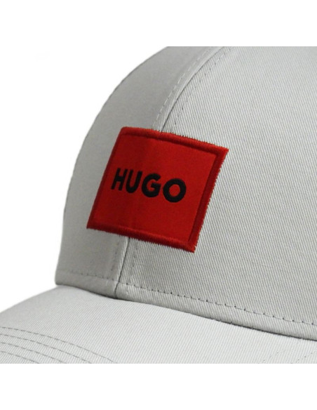 Czapka z daszkiem bejsbolówka hugo boss baseball x 581-rl szara - 50492745-050