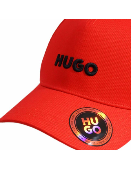 Czapka z daszkiem bejsbolówka hugo boss jude baseball czerwona - 50533410-693