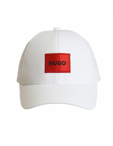 Czapka z daszkiem bejsbolówka hugo boss baseball men-x 581-rl biała - 50492745-100