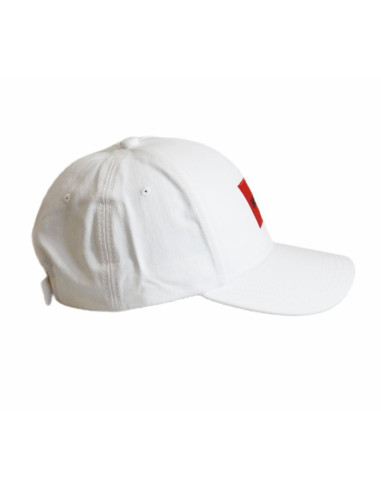 Czapka z daszkiem bejsbolówka hugo boss baseball men-x 581-rl biała - 50492745-100
