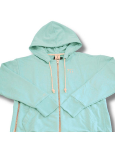 Bluza z kapturem nike standard issue full-zip hoodie wmns light dew/pale ivory - cu3793-382