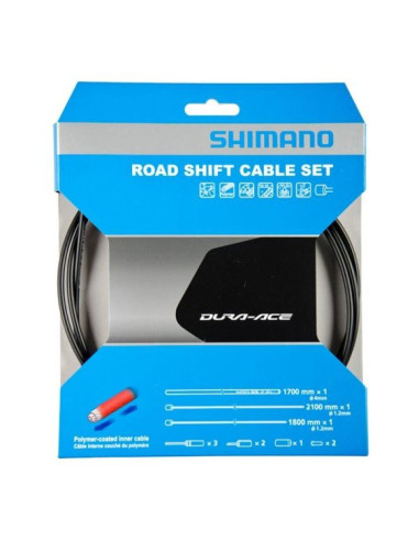 Shimano zestaw linek i pancerzy prze. polimer