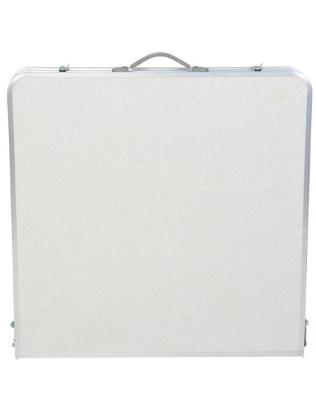Stolik turystyczny składany kempingowy 120x60x70/62/55cm 4 krzesła i półka