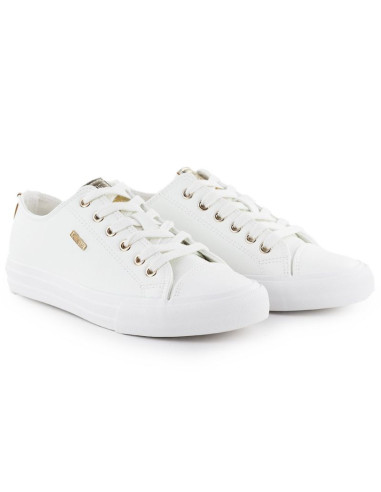 Trampki niskie damskie ekoskóra białe big star rr274748