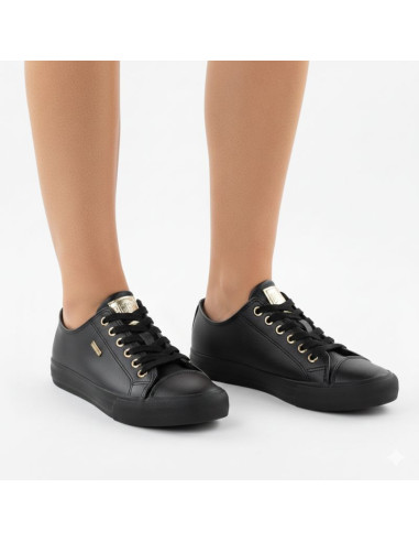 Trampki niskie damskie ekoskóra białe big star rr274749