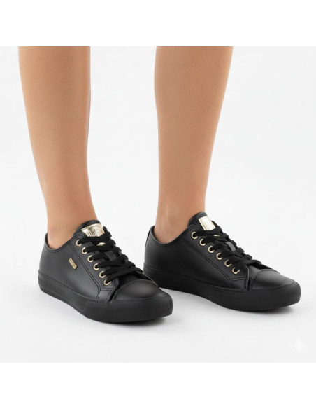 Trampki niskie damskie ekoskóra białe big star rr274749