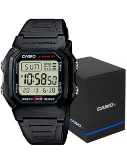 Zegarek męski casio w-800h-1aves + box