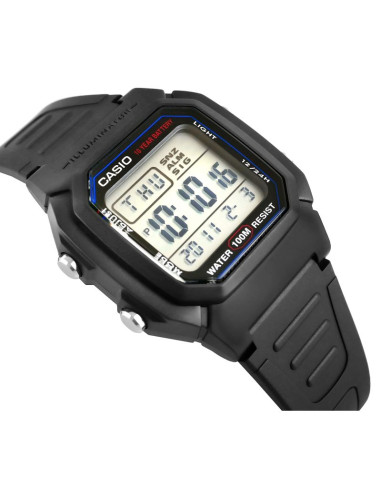 Zegarek męski casio w-800h-1aves + box