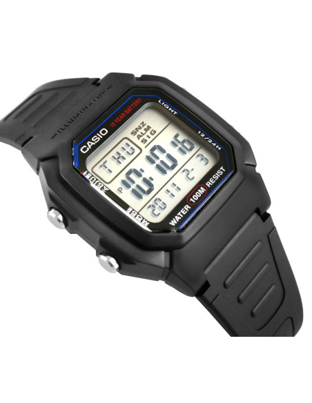 Zegarek męski casio w-800h-1aves + box