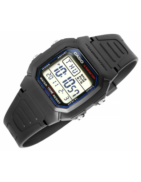Zegarek męski casio w-800h-1aves + box