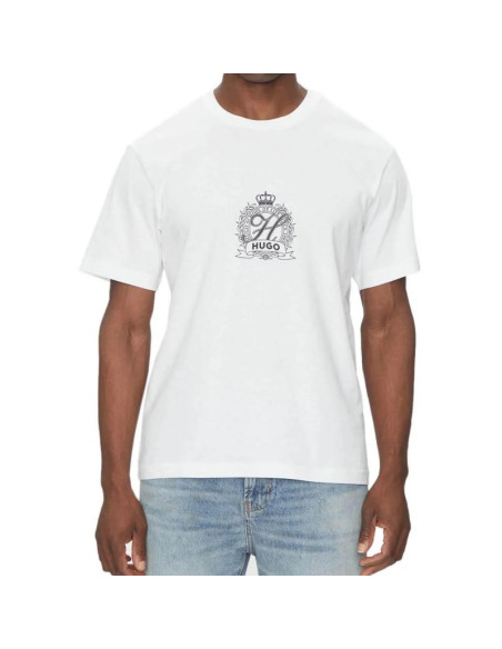 Koszulka hugo daminor biały (50538246-100)