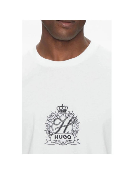 Koszulka hugo daminor biały (50538246-100)