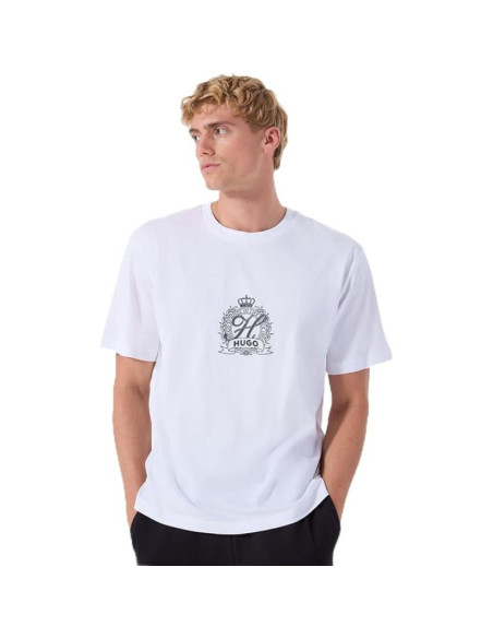 Koszulka hugo daminor biały (50538246-100)