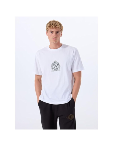 Koszulka hugo daminor biały (50538246-100)