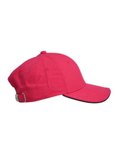 Czapka z daszkiem bejsbolówka hugo boss bold baseball cap open pink - 50505834-698