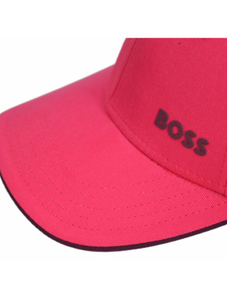 Czapka z daszkiem bejsbolówka hugo boss bold baseball cap open pink - 50505834-698