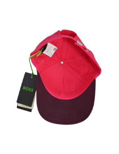 Czapka z daszkiem bejsbolówka hugo boss bold baseball cap open pink - 50505834-698