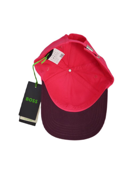 Czapka z daszkiem bejsbolówka hugo boss bold baseball cap open pink - 50505834-698