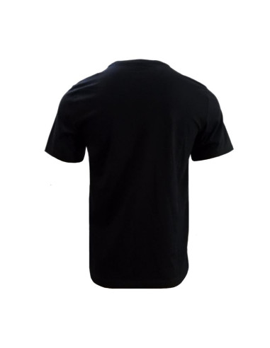 Koszulka sportowa męska air jordan graphic crew flight tee czarna - dv8414-010