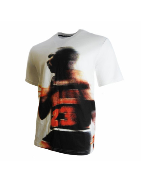 Koszulka męska air jordan sport dri-fit graphic t-shirt biała - hq8966-100