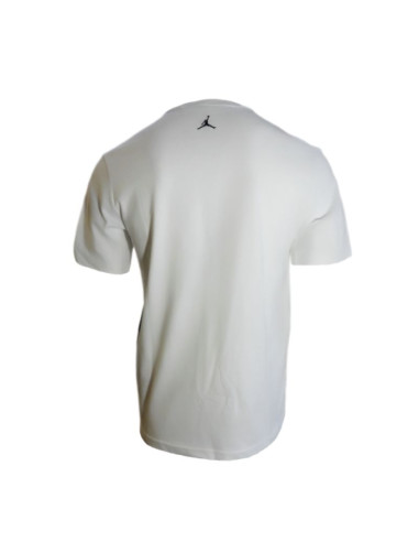 Koszulka męska air jordan sport dri-fit graphic t-shirt biała - hq8966-100