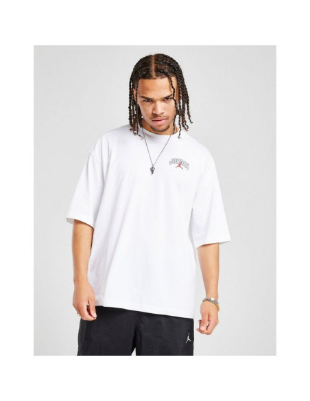 Koszulka męska air jordan brooklyn arch logo t-shirt biała - ii2344-100