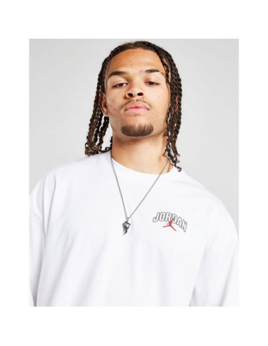 Koszulka męska air jordan brooklyn arch logo t-shirt biała - ii2344-100